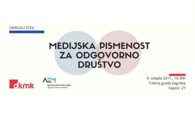 Okrugli stol o medijskoj pismenosti