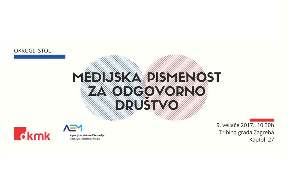 Okrugli stol o medijskoj pismenosti