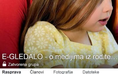 Facebook grupa u kojoj roditelji mogu raspravljati o medijima