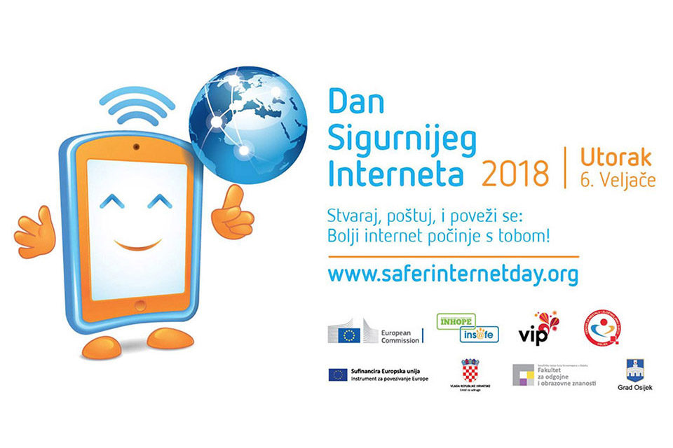 Prijavite se za sudjelovanje u obilježavanju Dana sigurnijeg interneta 2018.