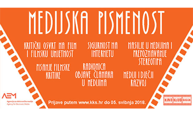 Radionice medijske pismenosti u Sisku