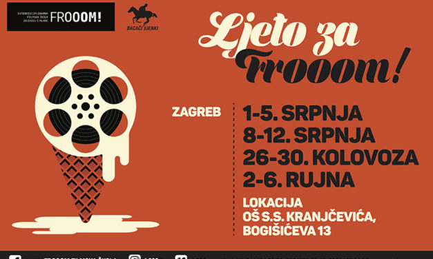 Ljetni programi filmske škole za djecu i mlade Frooom!