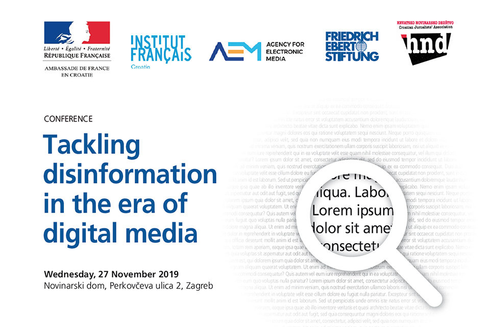 Međunarodna konferencija o suzbijanju dezinformacija u eri digitalnih medija