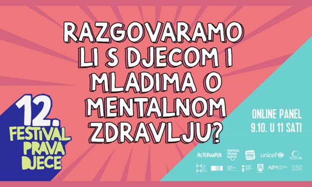 Panel o mentalnom zdravlju djece i mladih tijekom pandemije