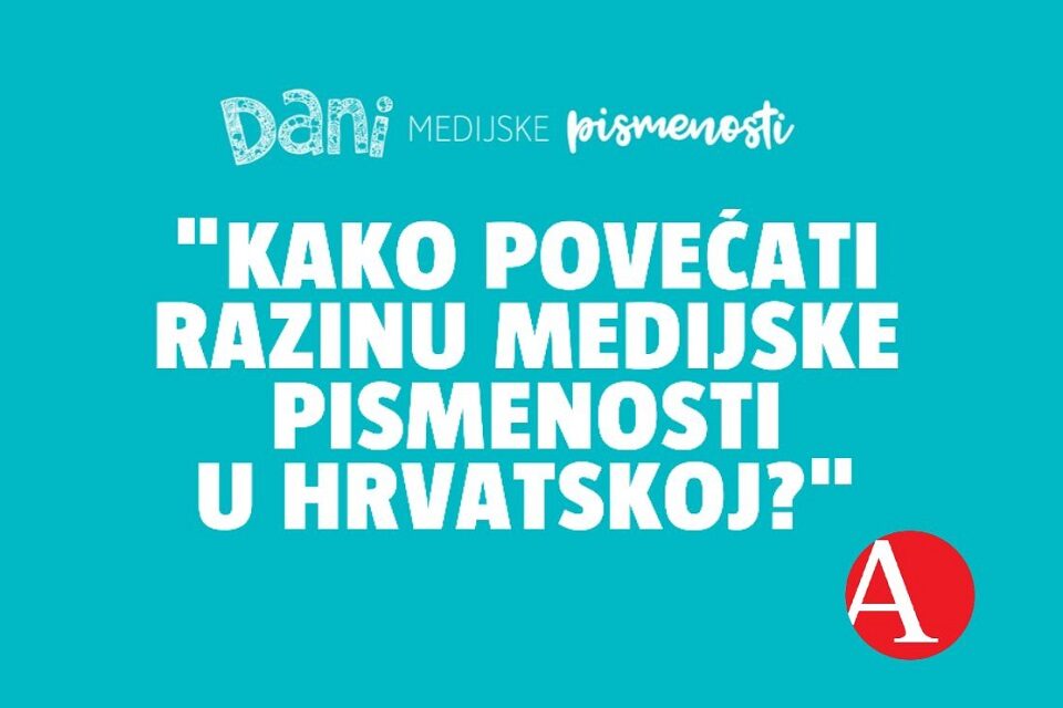 Panel o medijskoj pismenosti u Hrvatskoj – uživo i online