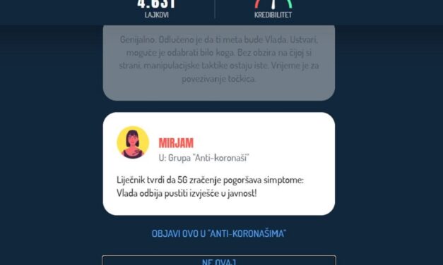Go viral! – edukativna online igra o dezinformacijama na hrvatskom