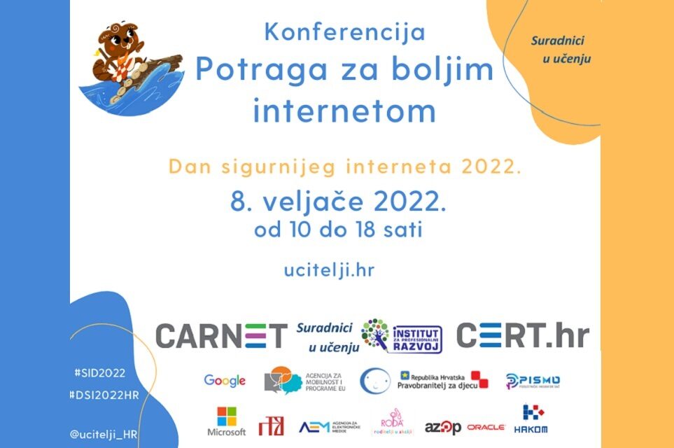Online konferencija za Dan sigurnijeg interneta 2022.