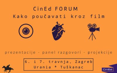 CinED forum: filmske projekcije, predavanja i panel o filmskom obrazovanju