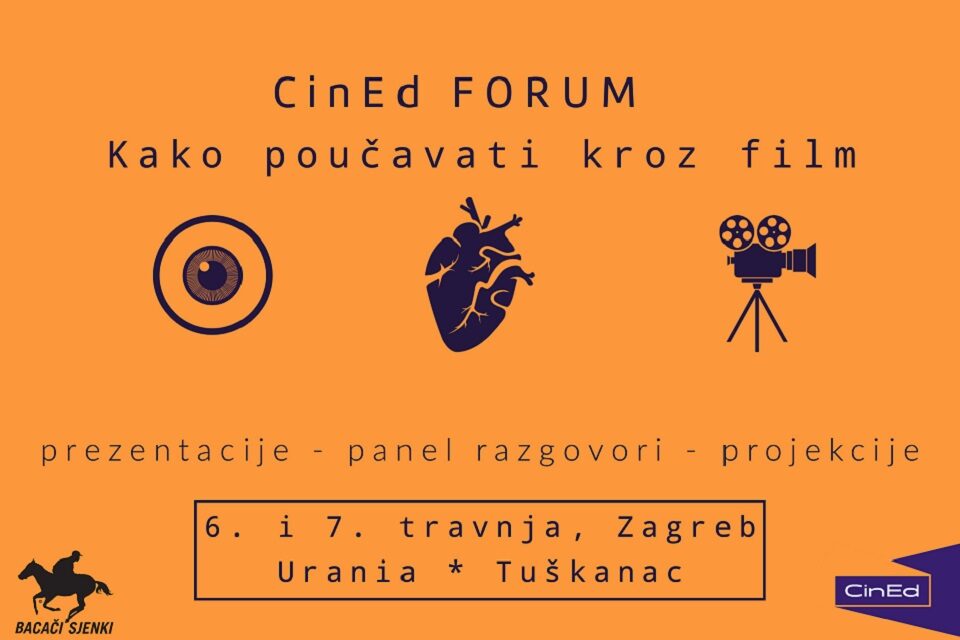 CinED forum: filmske projekcije, predavanja i panel o filmskom obrazovanju