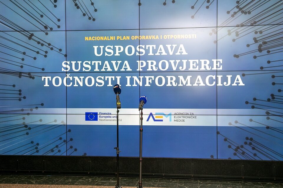 Predstavljen javni poziv za projekte neovisne provjere točnosti informacija