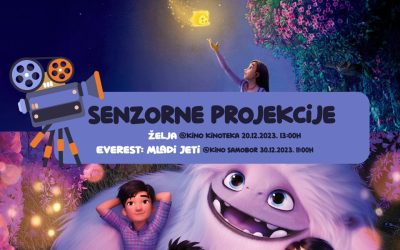 Disneyjeva čarolija i mladi Jeti: završetak godine uz senzorne projekcije