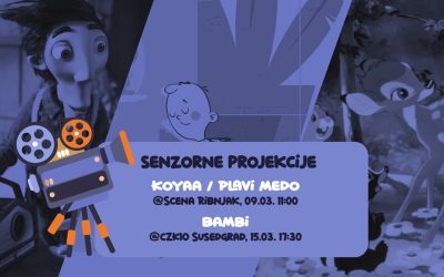 Senzorne projekcije na dvije nove lokacije u Zagrebu