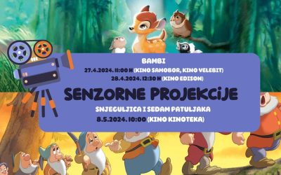 Disneyevi kasici na senzornim projekcijama u 4 grada