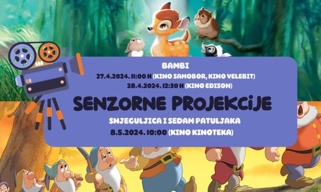 Disneyevi kasici na senzornim projekcijama u 4 grada