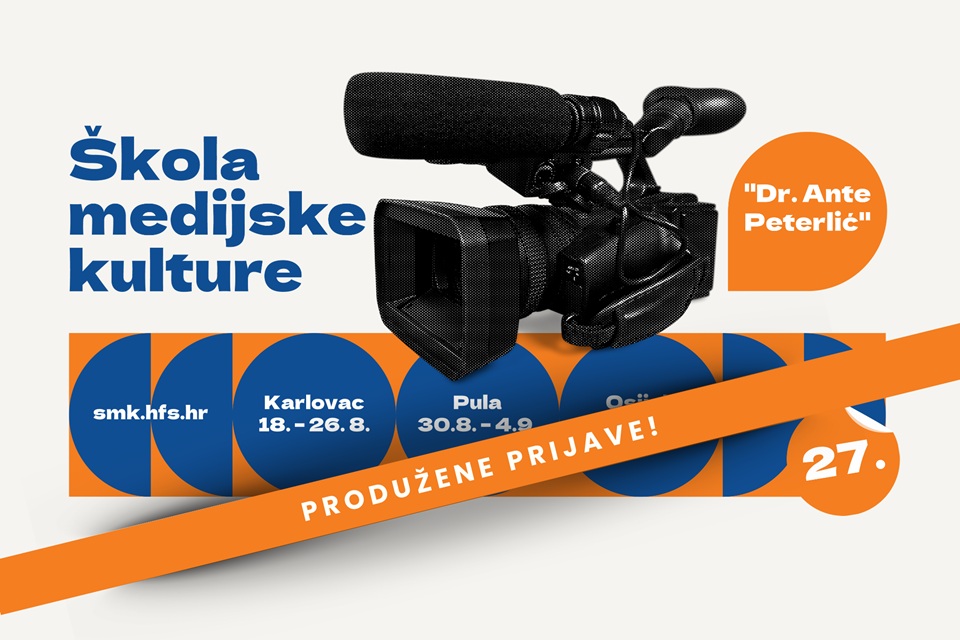 Prijave za Školu medijske kulture produžene do 15. lipnja