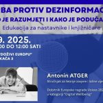 Kako podučavati o dezinformacijama? Edukacija za nastavnike i knjižničare
