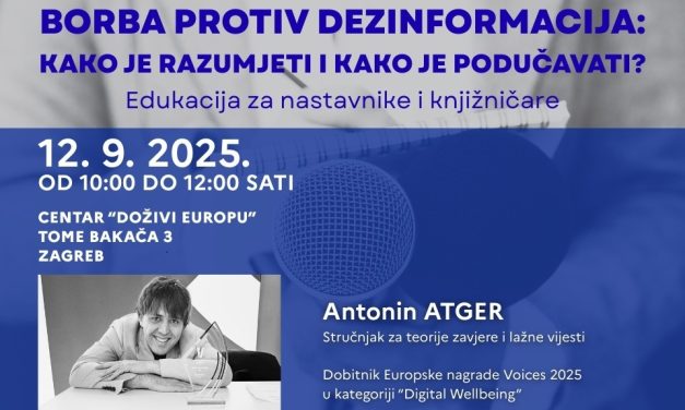 Kako podučavati o dezinformacijama? Edukacija za nastavnike i knjižničare