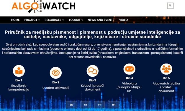 Priručnik za uvođenje algoritamske pismenosti u nastavu