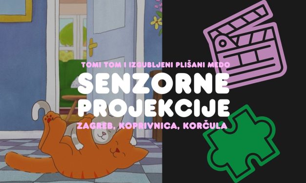 Senzorne projekcije za djecu: Tomi Tom i izgubljeni plišani medo