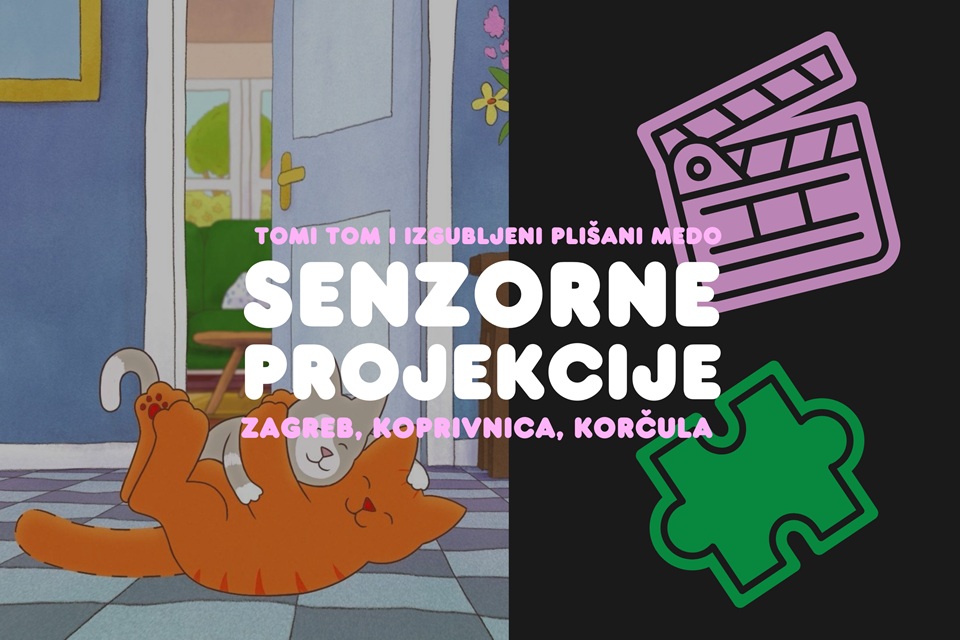 Senzorne projekcije za djecu: Tomi Tom i izgubljeni plišani medo