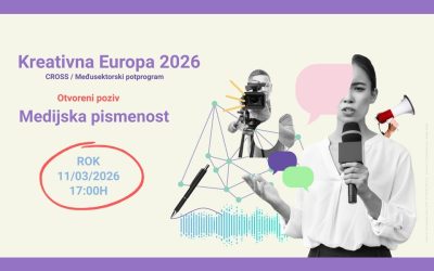 Poziv za potporu suradničkim projektima medijske pismenosti