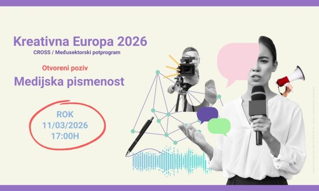 Poziv za potporu suradničkim projektima medijske pismenosti