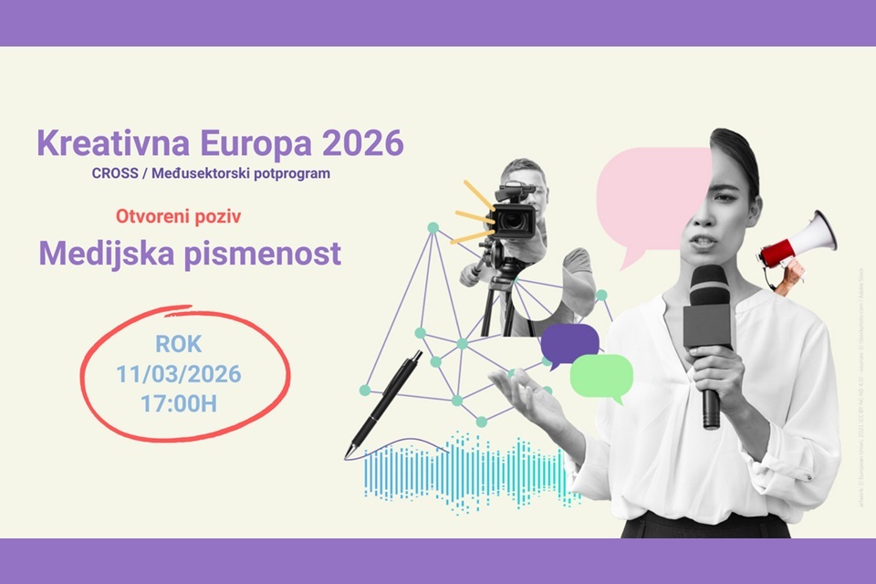 Poziv za potporu suradničkim projektima medijske pismenosti