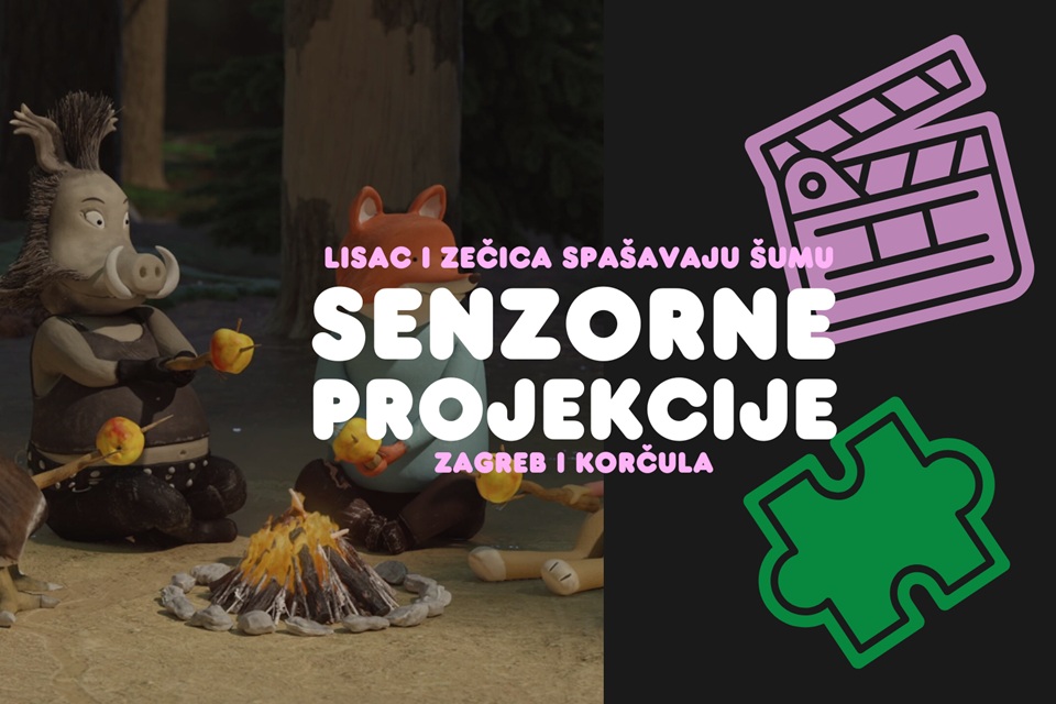 Jesenske senzorne projekcije: kino za svu djecu