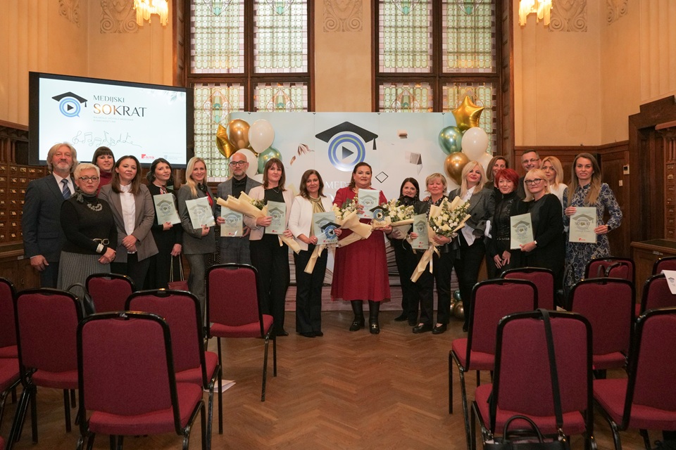 Priznanje odgojiteljima i učiteljima za poticanje medijske pismenosti