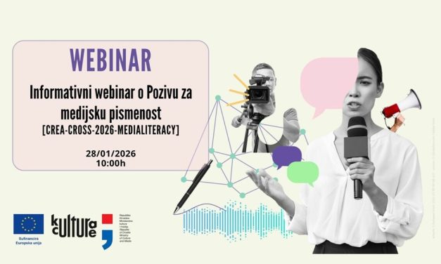 Webinar za prijavitelje Poziva za medijsku pismenost