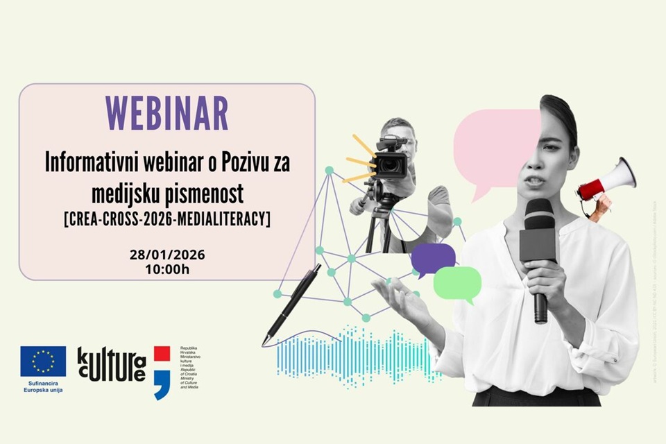 Webinar za prijavitelje Poziva za medijsku pismenost