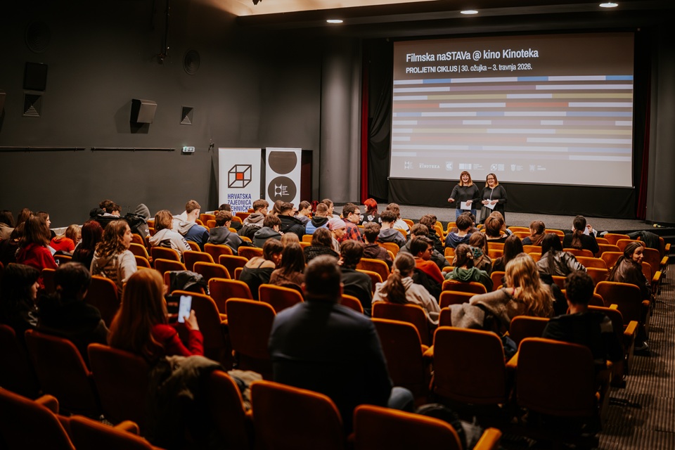 Proljetni ciklus Filmske naSTAVe namijenjen mladima