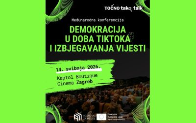 Konferencija u Zagrebu: Demokracija u doba Tik Toka i izbjegavanja vijesti