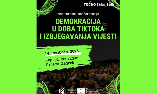 Konferencija u Zagrebu: Demokracija u doba Tik Toka i izbjegavanja vijesti