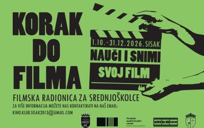 Korak do filma: fimske radionice za srednjoškolce u Sisku