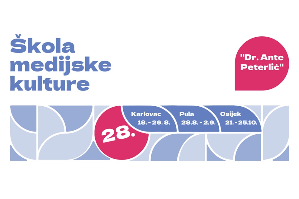 Prijave za Školu medijske kulture “Dr. Ante Peterlić” u Osijeku